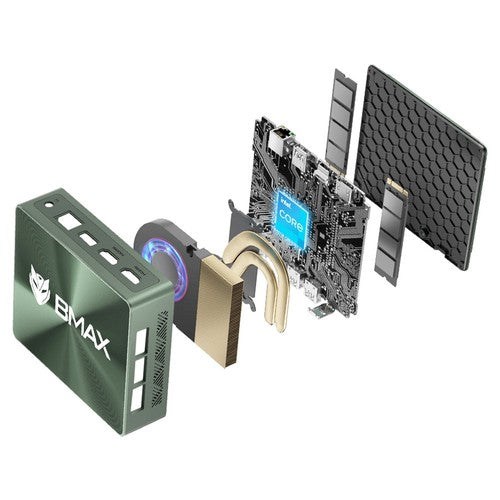 BMAX B6 Plus Mini PC, Intel Core i3-1000NG4 up to 3.2GHz BMAX B6 Plus Mini PC, Intel Core i3-1000NG4 up to 3.2GHz